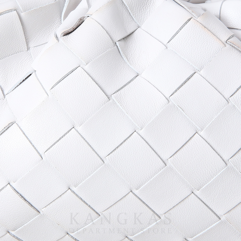 BOTTEGA VENETA(USED)보테가베네타 인트레치아토 위빙 미니 파우치겸 크로스백